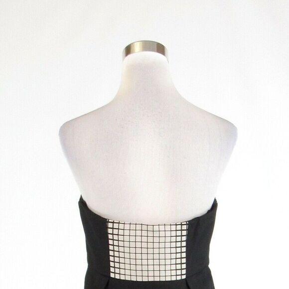 Black gray TIBI NEW YORK sheath dress 8 - Picture 8 of 8